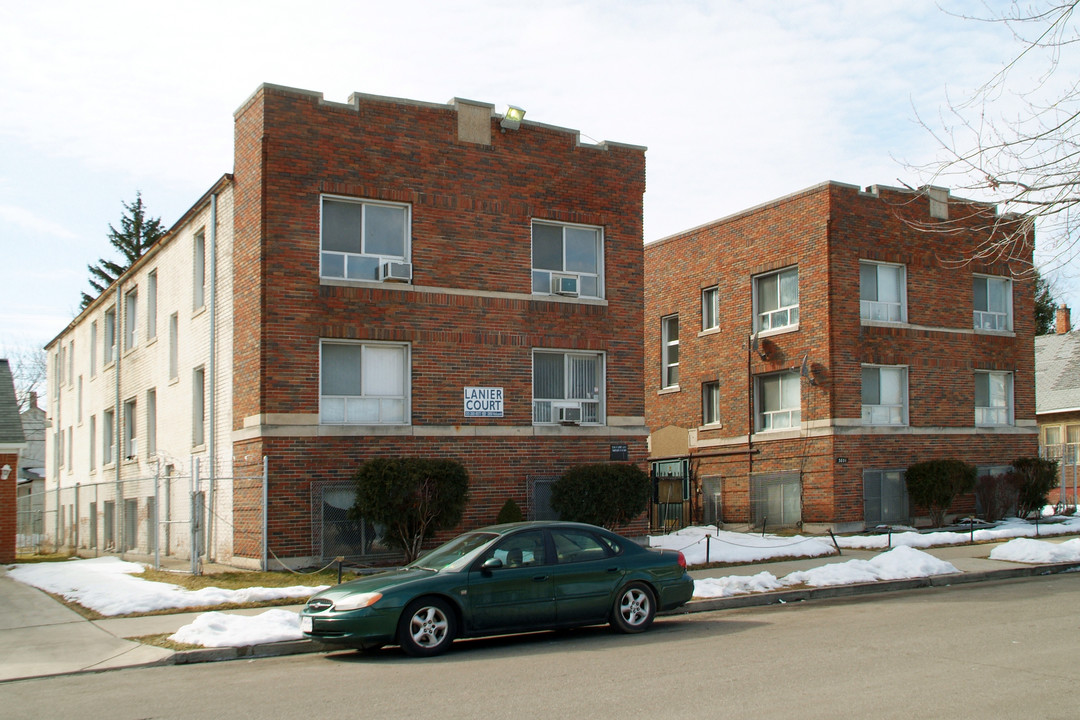 Lanier Court Apartments in Detroit, MI - Building Photo