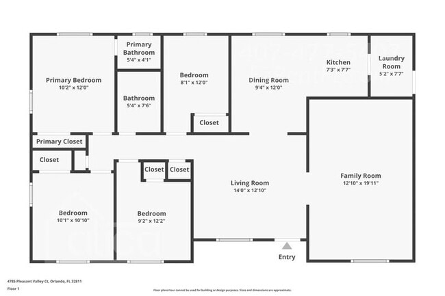 property at 4785 Pleasant Valley Ct