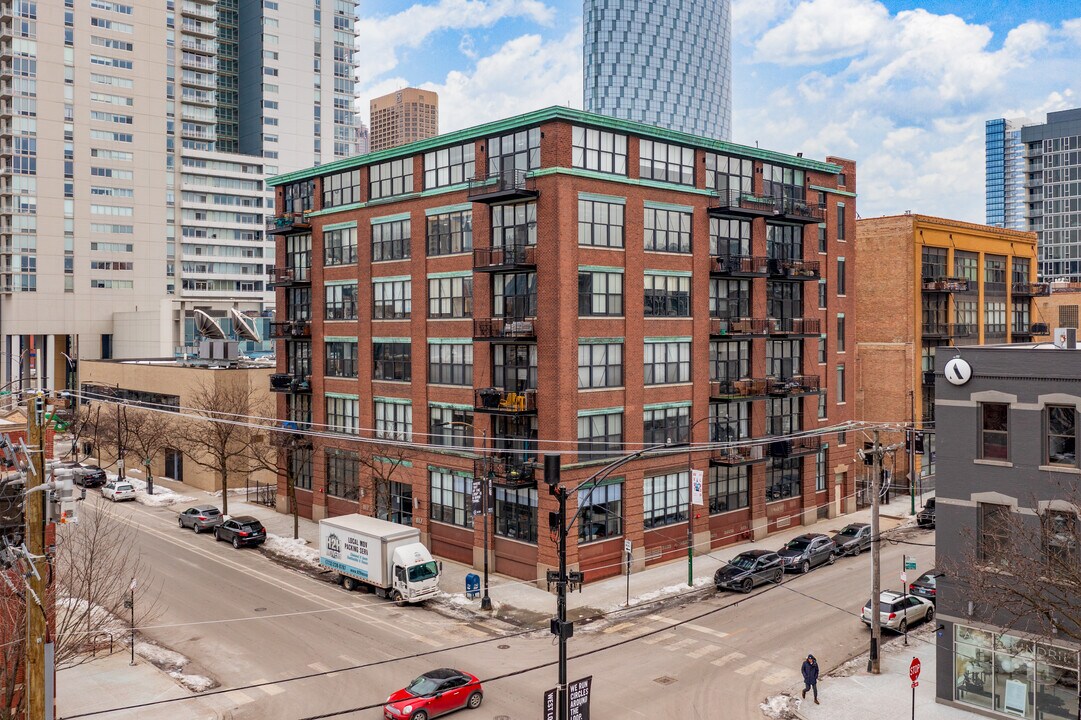 Washington Boulevard Lofts in Chicago, IL - Foto de edificio