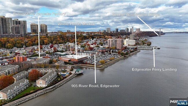 905 River Rd in Edgewater, NJ - Foto de edificio - Building Photo