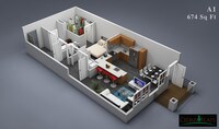 Interior Photo - Cedar Flats Apartments in Charlotte, North Carolina