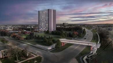The Bank Tower Apartments in Southgate, MI - Foto de edificio - Building Photo