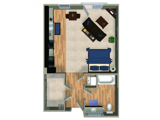 The Reserve Apartments in Renton, WA - Building Photo - Floor Plan