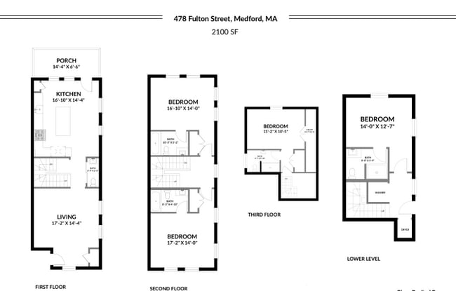 476 Fulton St, Unit 478 in Medford, MA - Building Photo - Building Photo