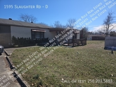 property at 1595 Slaughter Rd