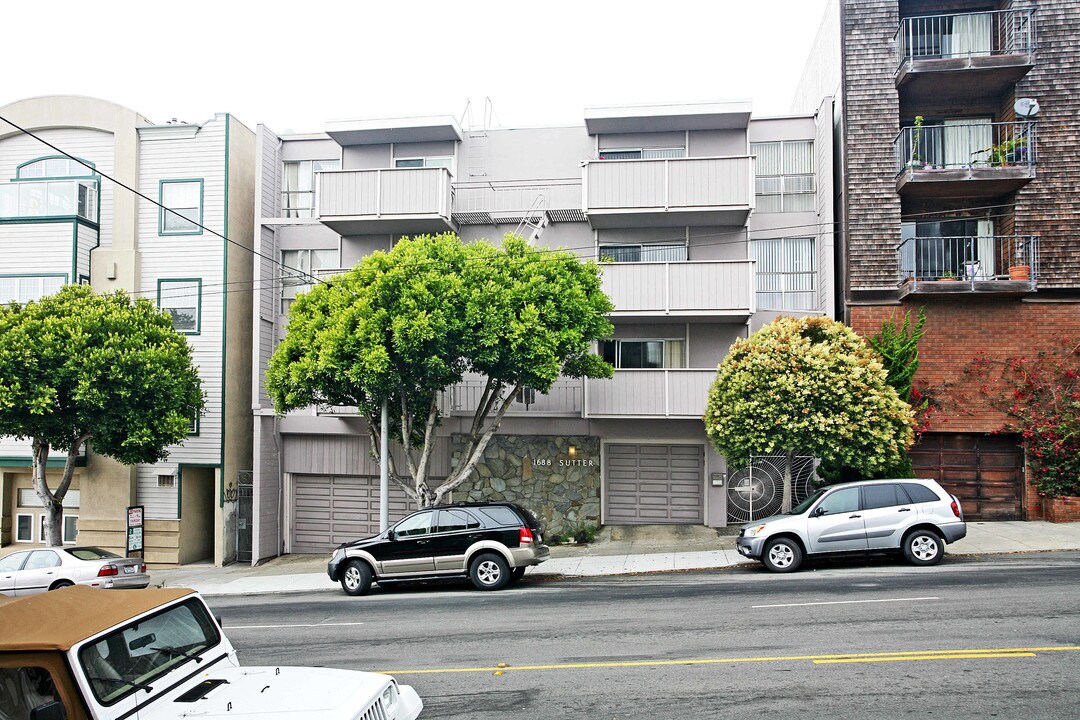 1688 Sutter St in San Francisco, CA - Building Photo