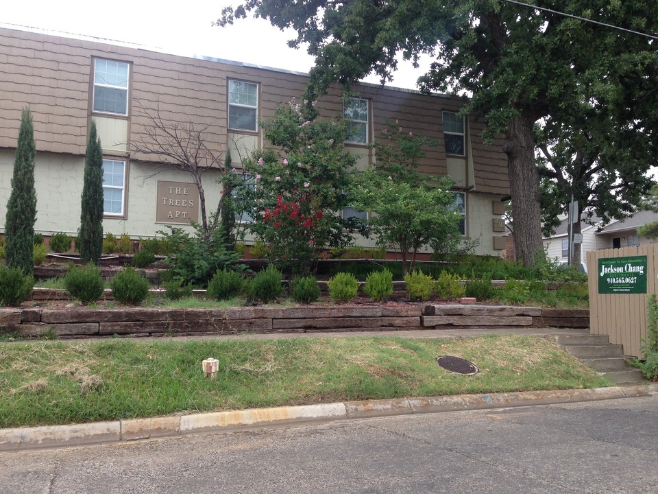 The Trees Apartments in Denton, TX - Foto de edificio