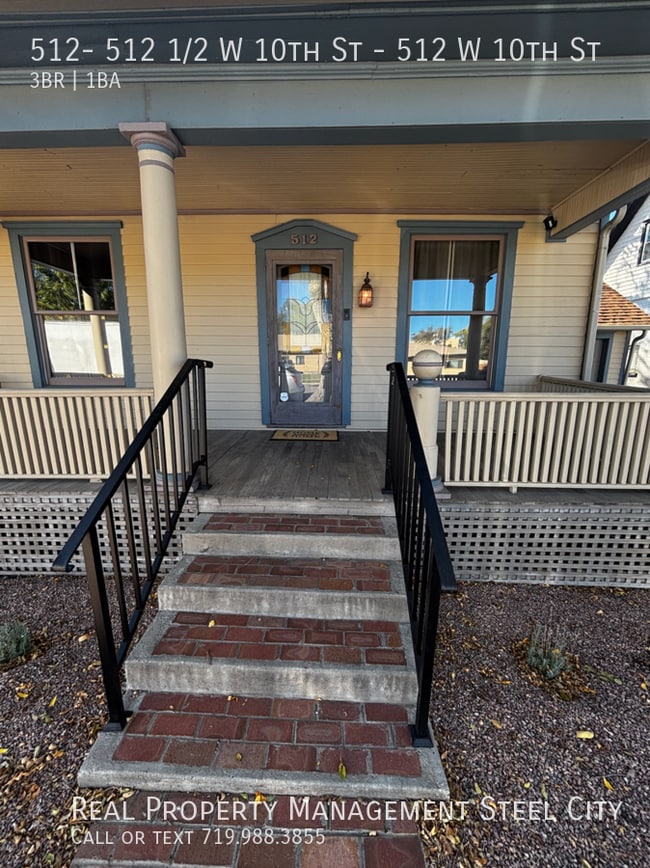 512-512 1/2 W 10th St in Pueblo, CO - Foto de edificio - Building Photo