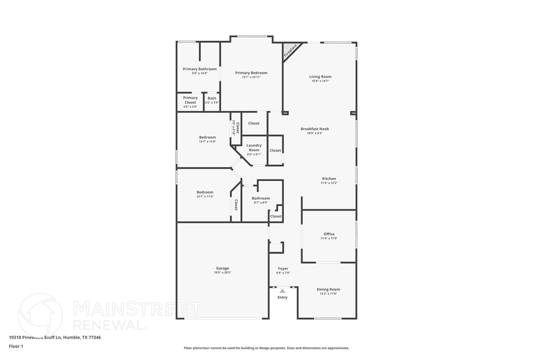 19318 Pinewood Bluff Ln in Humble, TX - Building Photo