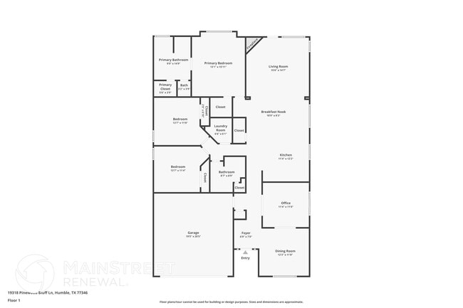 property at 19318 Pinewood Bluff Ln