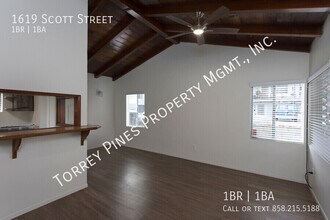 1619 Scott St in San Diego, CA - Building Photo - Building Photo