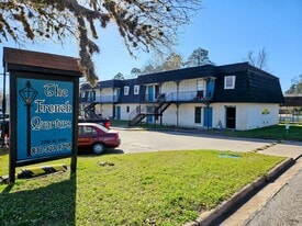 French Quarter Apartments in Livingston, TX - Building Photo