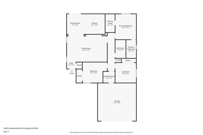 12622 W Bloomfield Rd in El Mirage, AZ - Building Photo - Building Photo