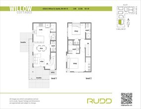 Willow Cottages in Seattle, WA - Foto de edificio - Interior Photo