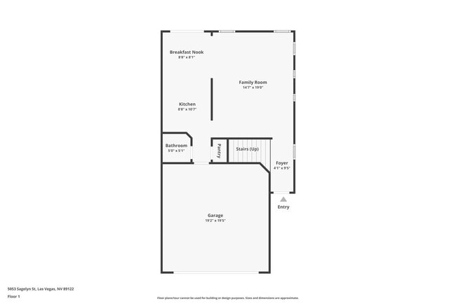 5053 SAgelyn St in Las Vegas, NV - Foto de edificio - Building Photo