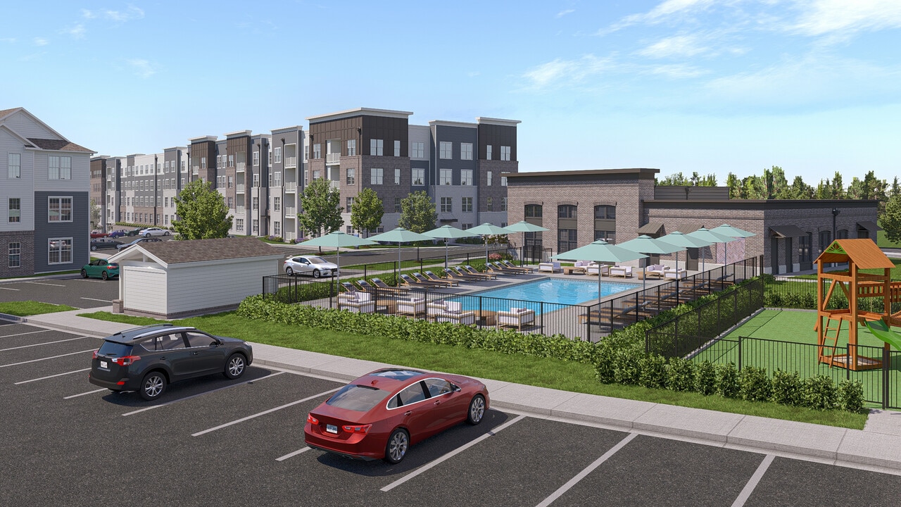 THE WARWICK AT FOUNDRY CREEK in Richmond, VA - Building Photo