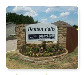 Denton Falls in Denton, TX - Foto de edificio