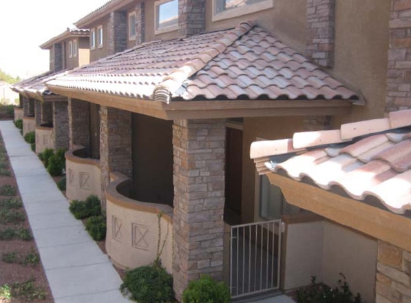 Spinnaker Village III Townhomes in Las Vegas, NV - Foto de edificio - Building Photo