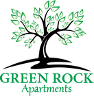 Property Management Company Logo Green Rock Apartments