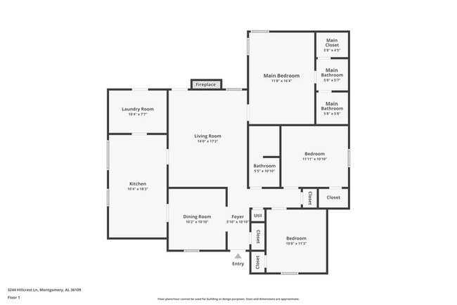3244 Hillcrest Ln in Montgomery, AL - Building Photo - Building Photo