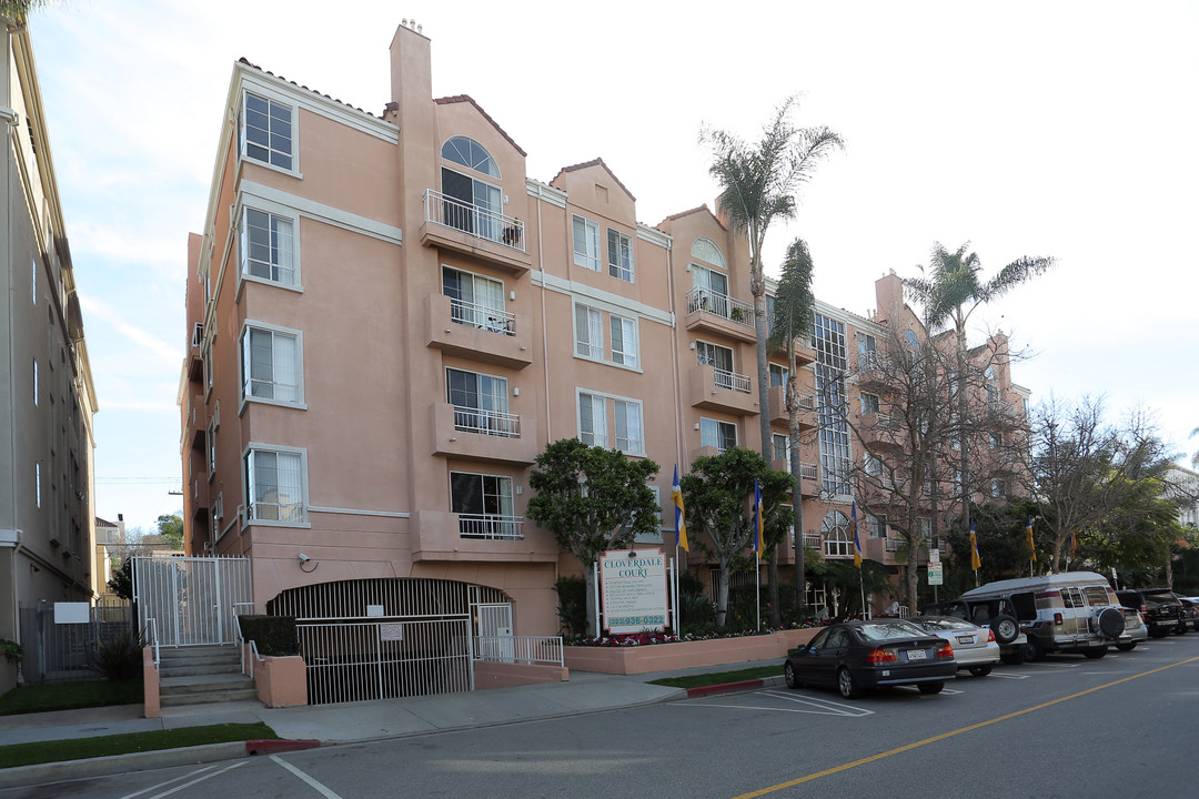 Cloverdale Towers in Los Angeles, CA - Building Photo