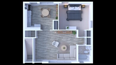 Pinewood Apartments in Lakewood, NJ - Foto de edificio - Floor Plan