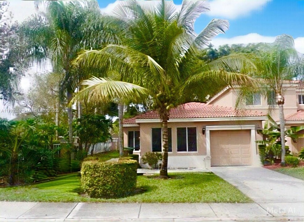 1617 W Harmony Lake Cir in Davie, FL - Foto de edificio