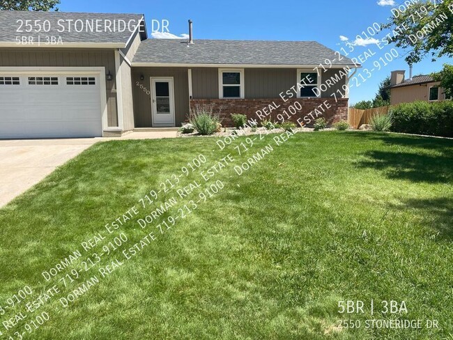 2550 Stoneridge Dr in Colorado Springs, CO - Building Photo - Building Photo