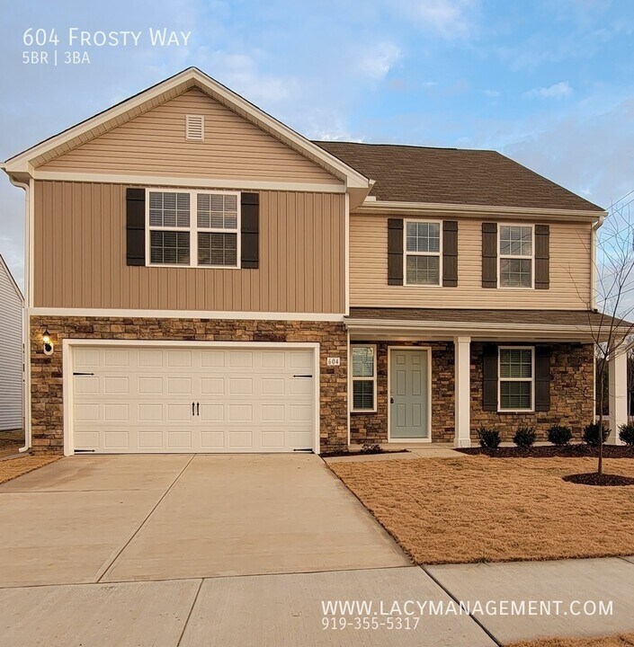 604 Frosty Way in Zebulon, NC - Building Photo