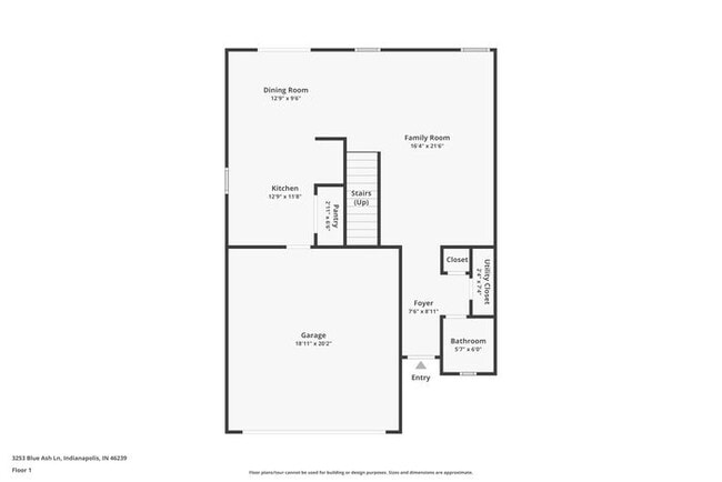 3253 Blue Ash Ln in Indianapolis, IN - Building Photo - Building Photo