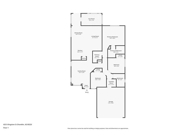 423 S Kingston Ct in Chandler, AZ - Foto de edificio - Building Photo