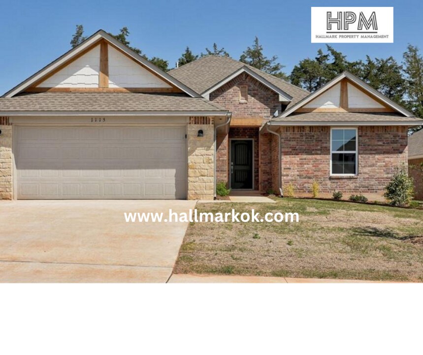 1115 Magnolia Dr in Noble, OK - Building Photo