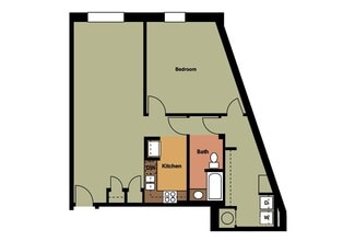Vista Lofts in Columbia, SC - Foto de edificio - Floor Plan