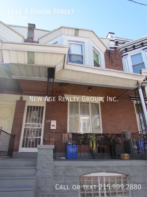 1116 S Paxon St in Philadelphia, PA - Foto de edificio