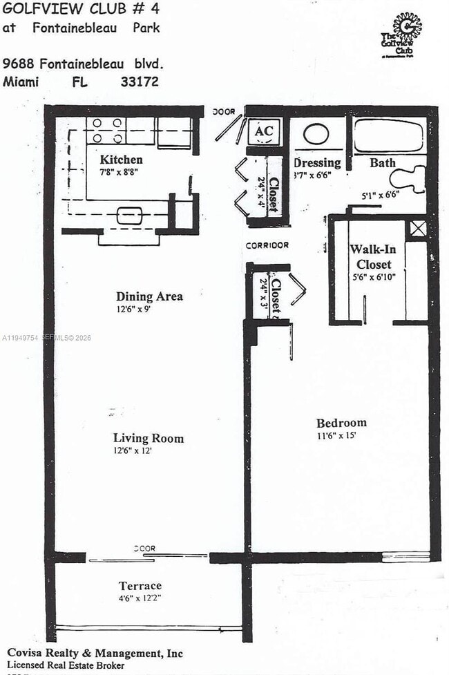 property at 9688 Fontainebleau Blvd