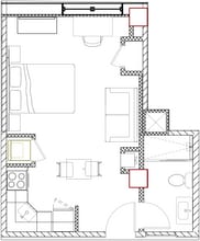 Thirteen15 in New Orleans, LA - Foto de edificio - Floor Plan