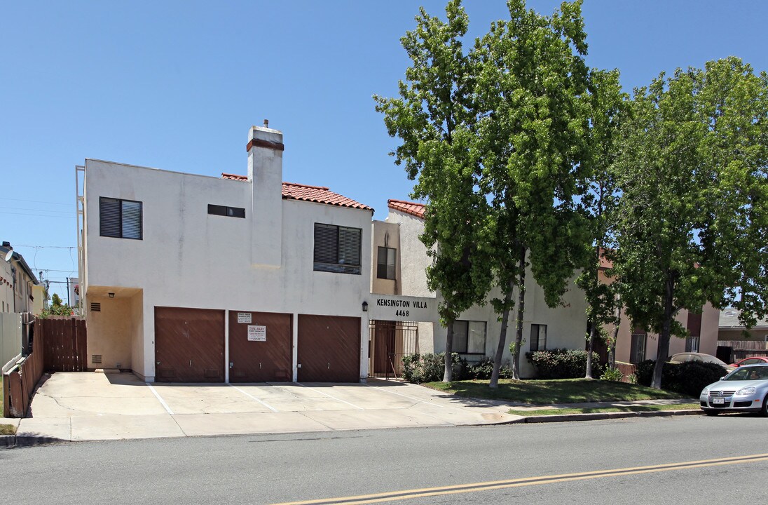 Kensington Villa in San Diego, CA - Building Photo