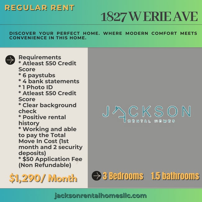 property at 1827 W Erie Ave