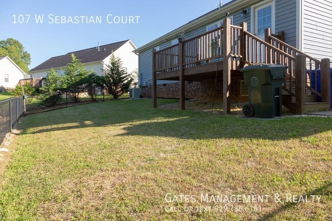 107 W Sebastian Ct in Mebane, NC - Building Photo - Building Photo
