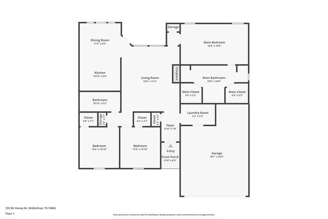 722 Mr Haney Dr in Midlothian, TX - Building Photo - Building Photo
