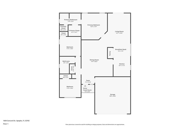 1849 Concord Dr in Apopka, FL - Building Photo - Building Photo