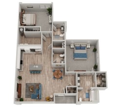 Nola Sky in Las Vegas, NV - Foto de edificio - Floor Plan