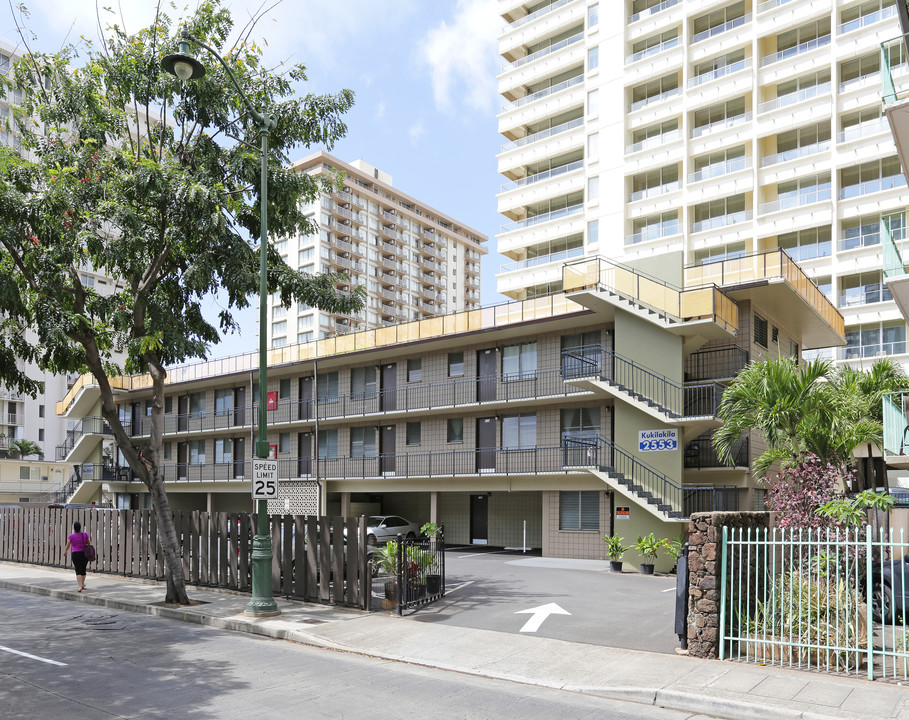 Kukilakila Apartments in Honolulu, HI - Building Photo