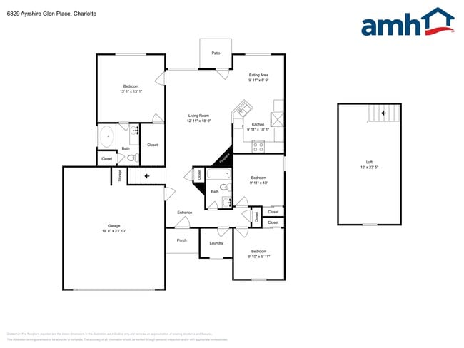 6829 Ayrshire Glen Pl in Charlotte, NC - Foto de edificio - Building Photo