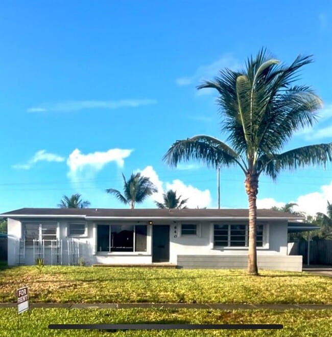 property at 640 NE 23rd Ct