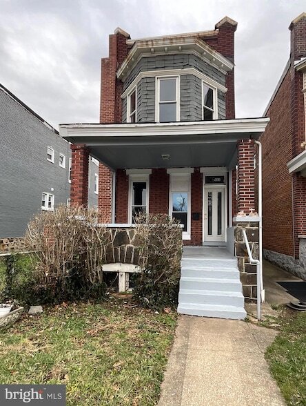 416 N Hilton St in Baltimore, MD - Building Photo