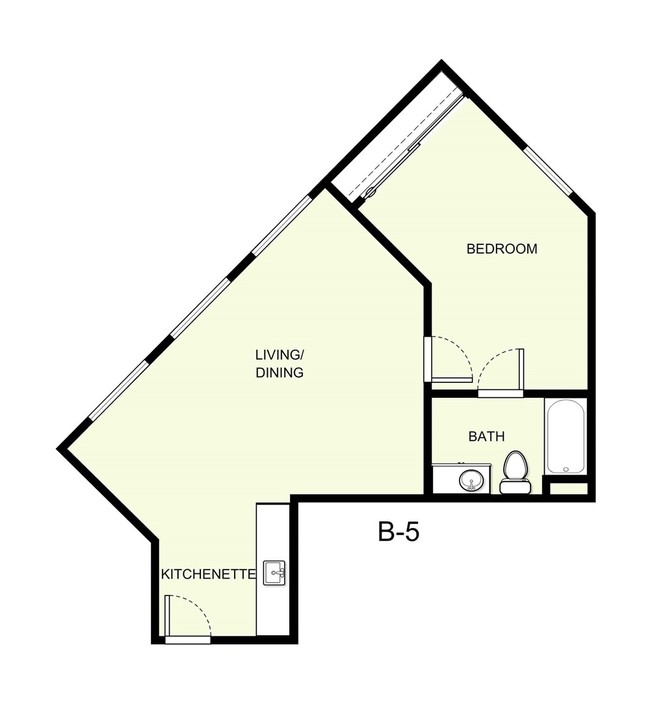 Rogue Valley Senior Apartments in Grants Pass, OR - Foto de edificio - Floor Plan