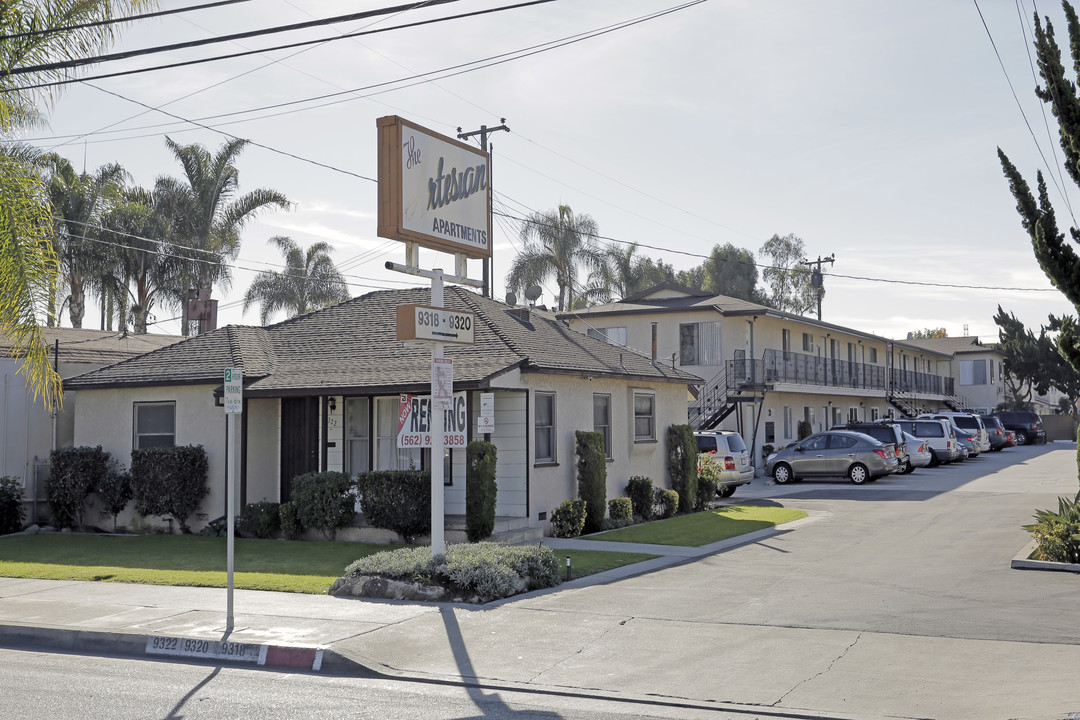 The Artesian Apartments in Bellflower, CA - Building Photo