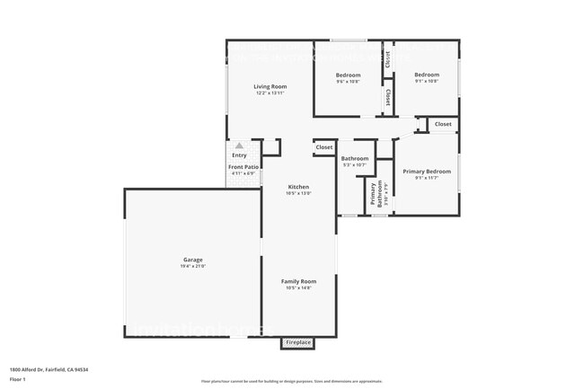 1800 Alford Dr in Fairfield, CA - Building Photo - Building Photo