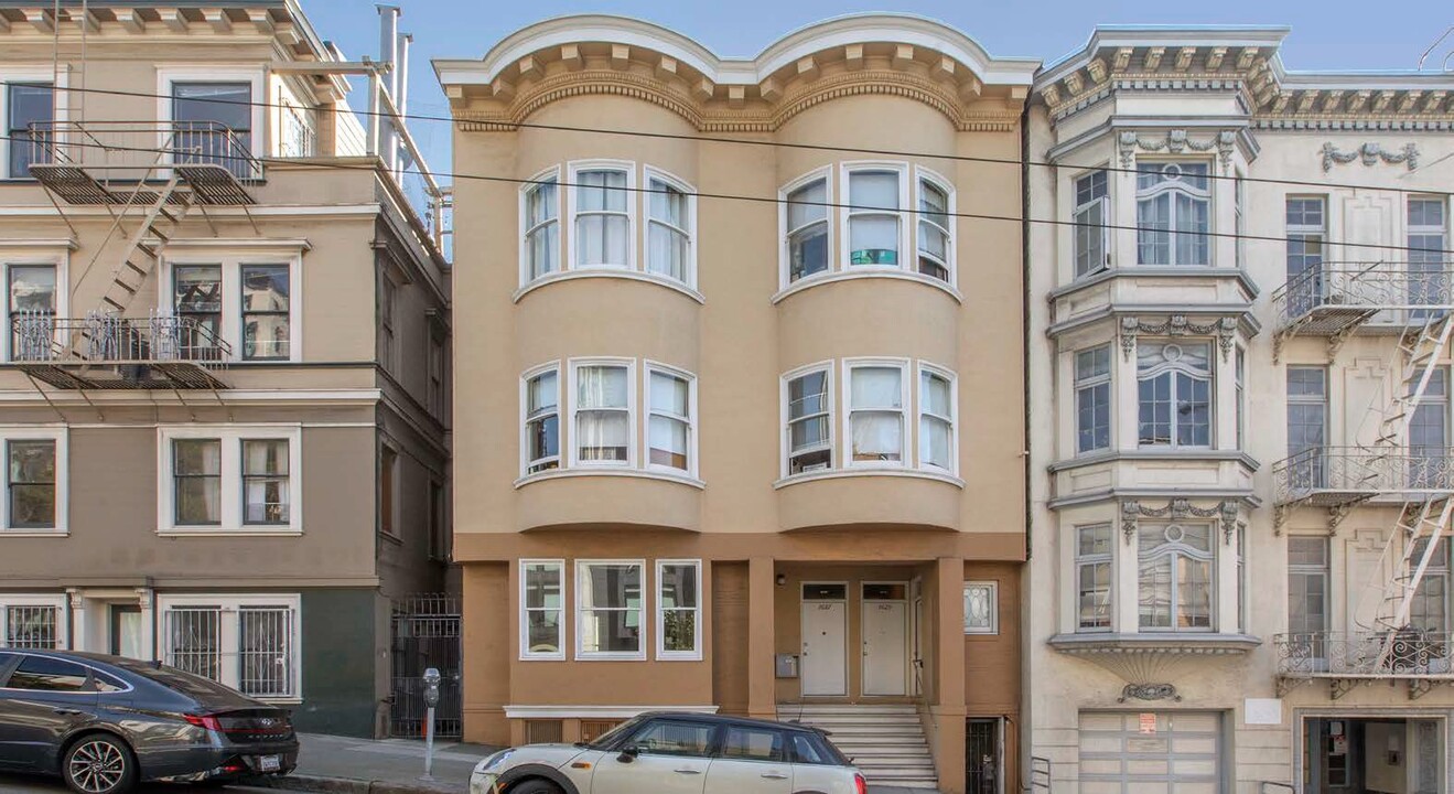 1627-1631 Clay St in San Francisco, CA - Building Photo